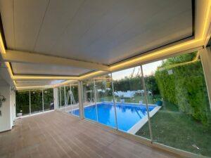 aluminyum panel tavan fiyatlari seffaf cam cati