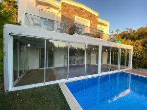 aluminyum acilir cati modelleri cam tavan uygulamasi